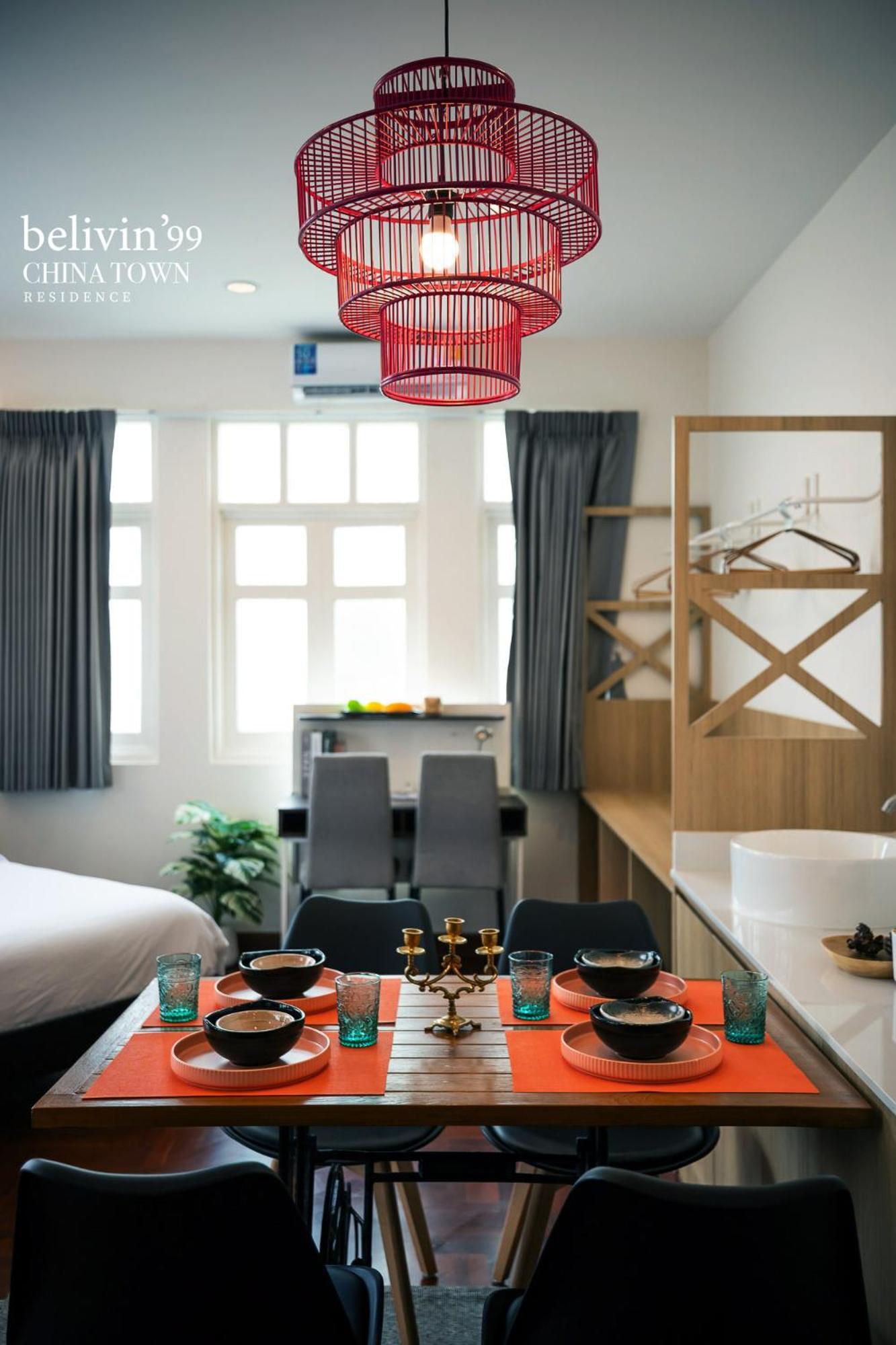 Belivin99 Residence Chinatown 방콕 외부 사진