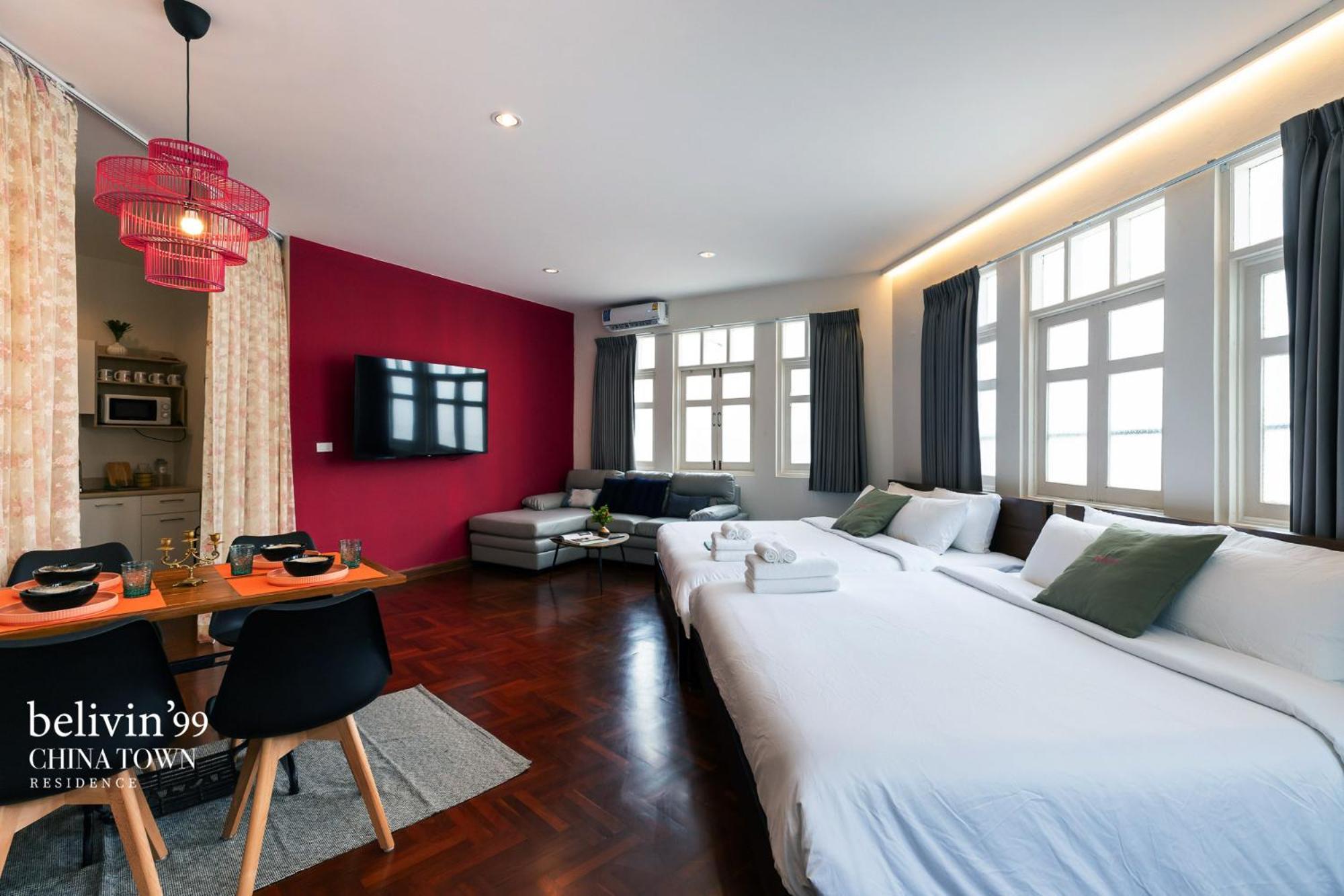 Belivin99 Residence Chinatown 방콕 외부 사진