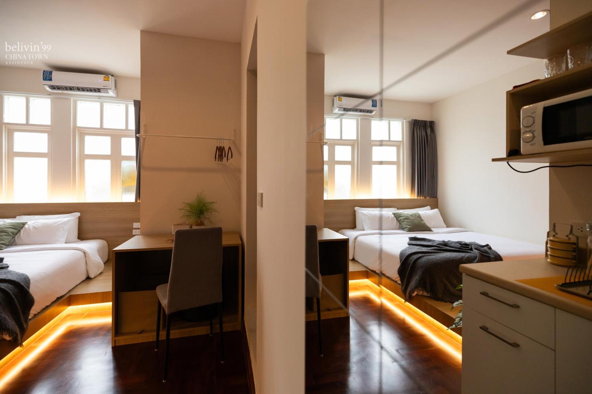 Belivin99 Residence Chinatown 방콕 객실 사진