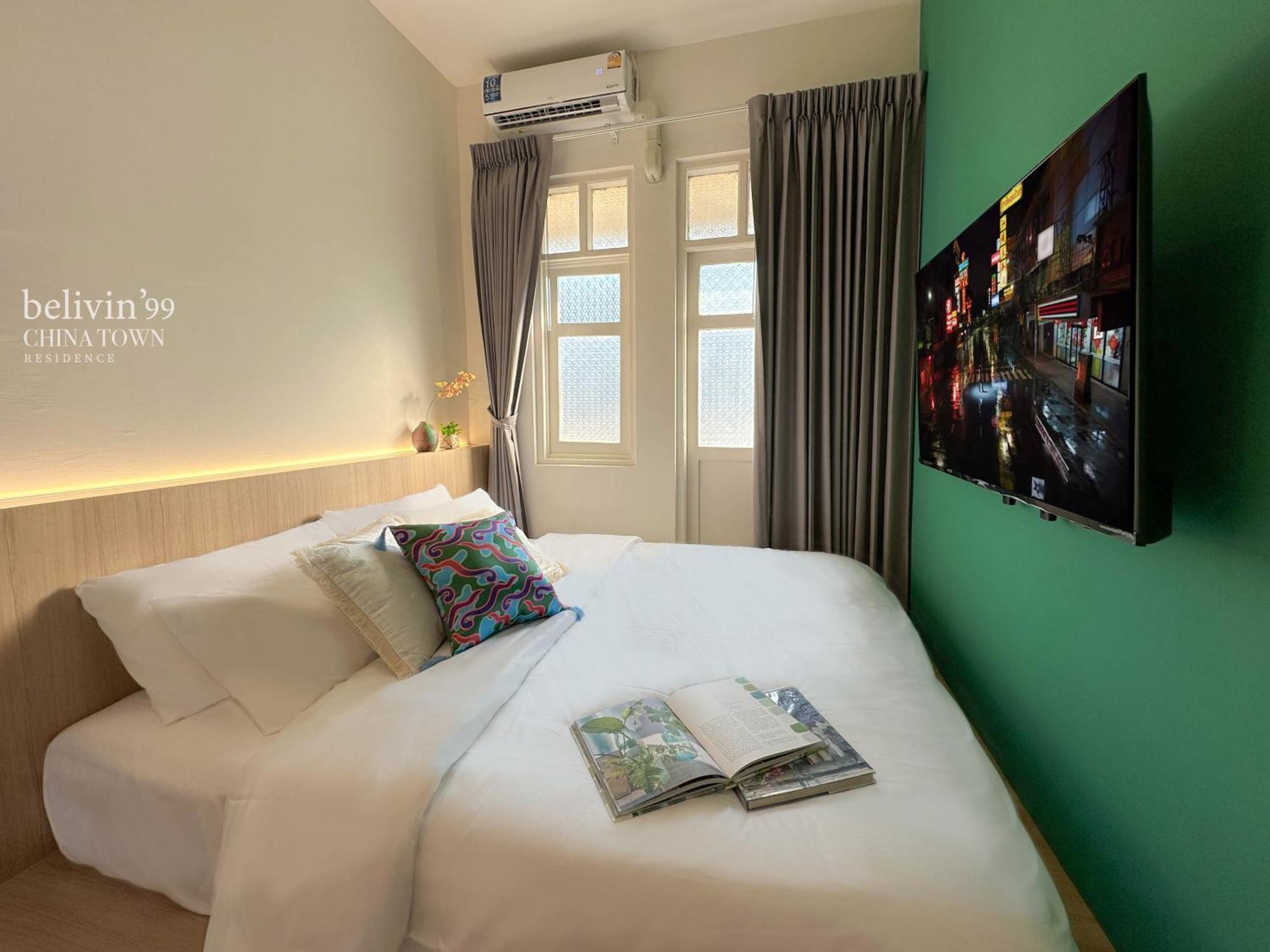 Belivin99 Residence Chinatown 방콕 객실 사진
