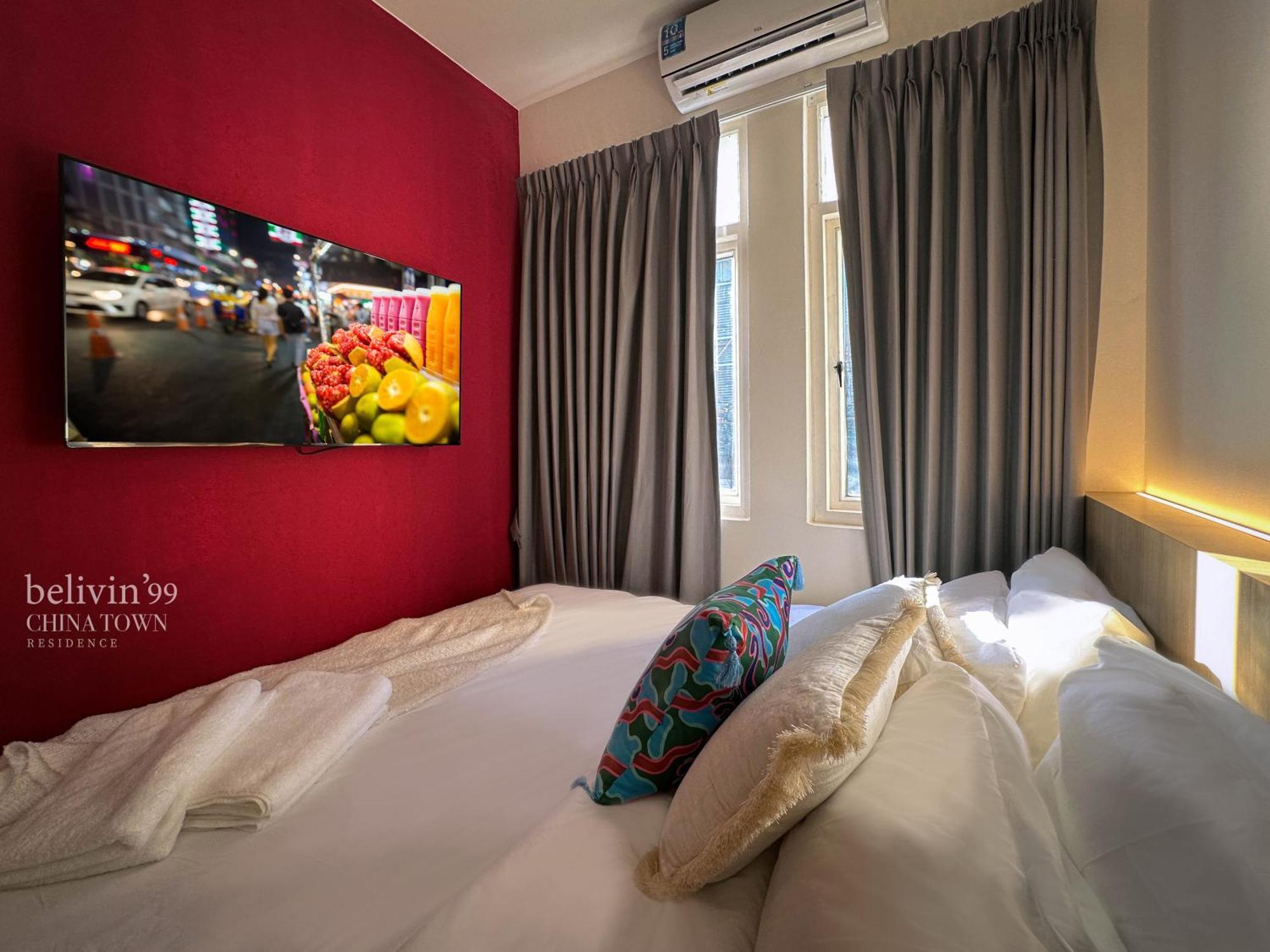 Belivin99 Residence Chinatown 방콕 객실 사진