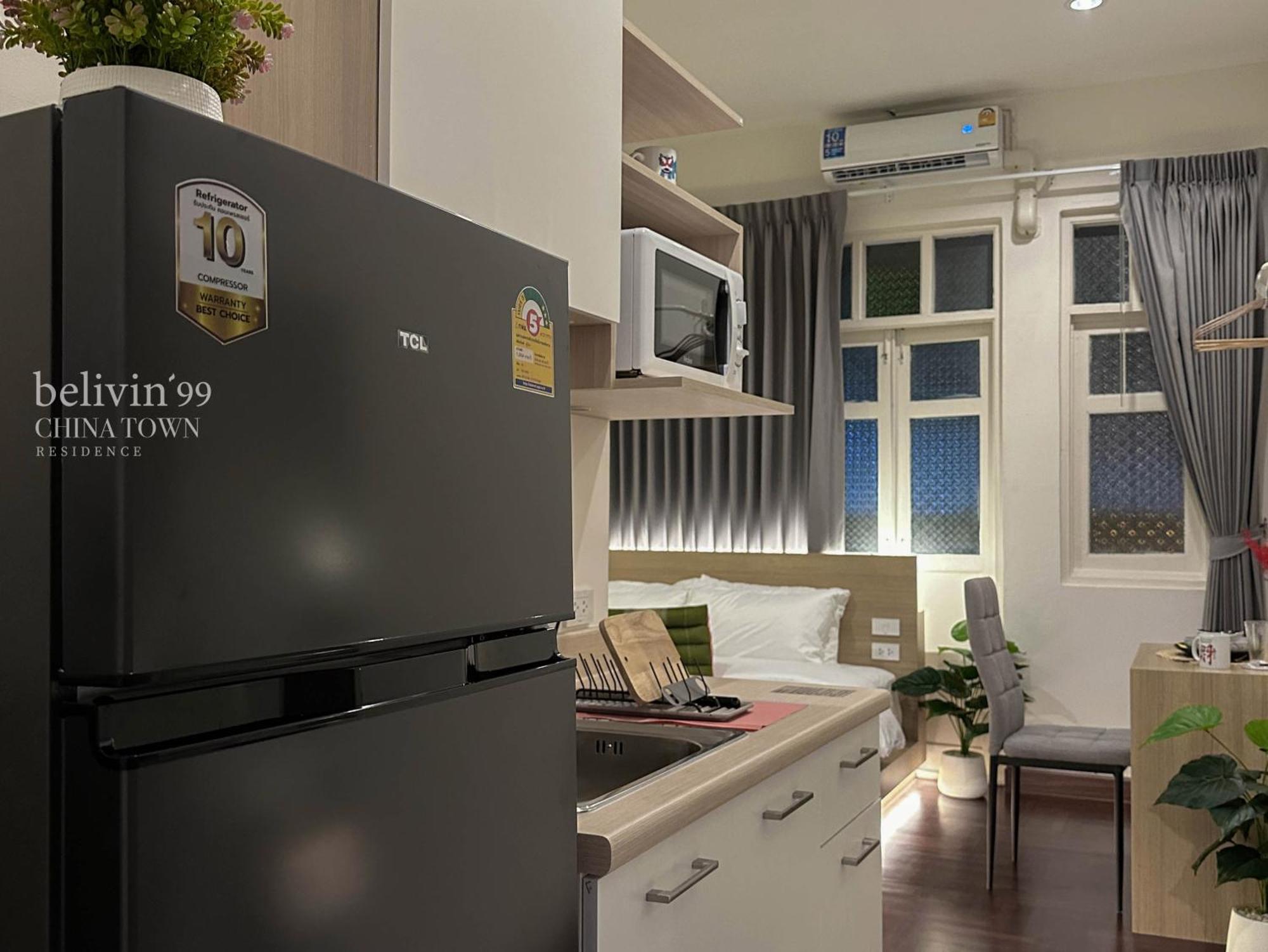 Belivin99 Residence Chinatown 방콕 객실 사진